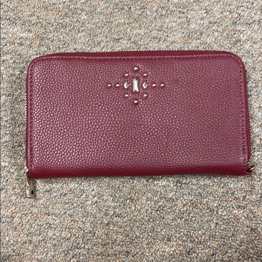 NWOT Maroon wallet
